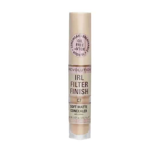 MAKEUP REVOLUTION IRL FILTER FINISH FACE CONCEALER C7 6G