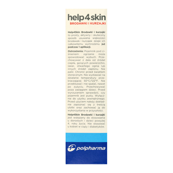 Help4Skin Brodawki I Kurzajki Cryotherapy Treatment for Warts and Verrucas 50ml