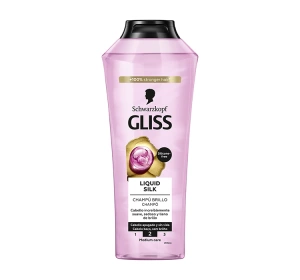 GLISS LIQUID SILK SHINE SHAMPOO FOR BRITTLE AND DULL HAIR 400ML