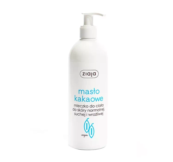 ZIAJA COCOA BUTTER BODY MILK FOR NORMAL, DRY AND SENSITIVE SKIN 400ML