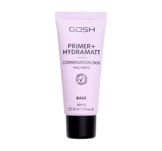 GOSH PRIMER+ 007 HYDRAMATT VEGAN MAKEUP BASE 30ML