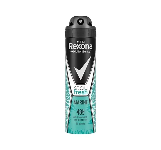 REXONA MEN STAY FRESH MARINE ANTI-PERSPIRANT SPRAY FOR MEN 150ML