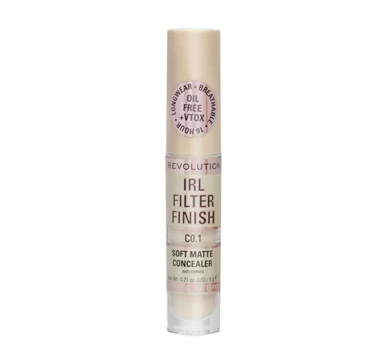 MAKEUP REVOLUTION IRL FILTER FINISH FACE CONCEALER C0,1 6G