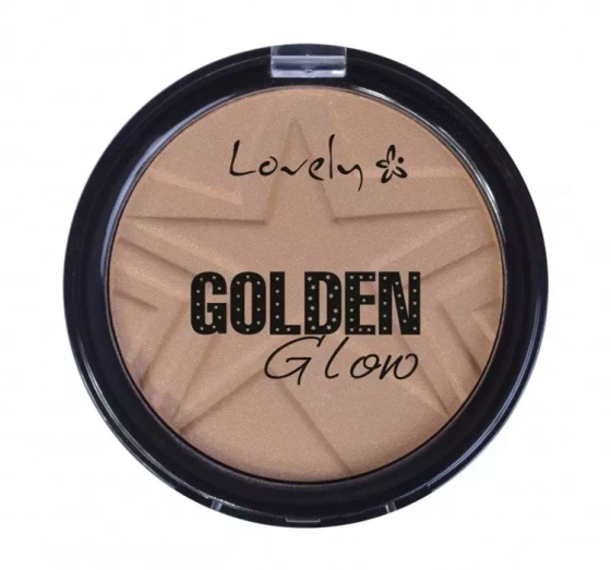 LOVELY GOLDEN GLOW FACE BRONZER ILLUMINATING NO.4