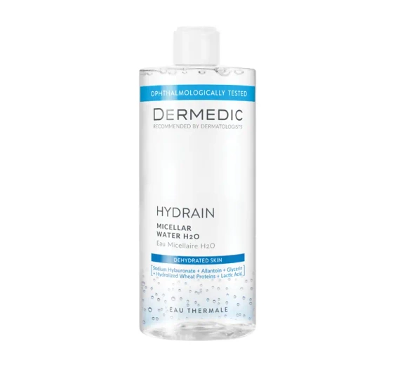 DERMEDIC HYDRAIN3 HIALURO MICELLAR WATER H2O 500ML