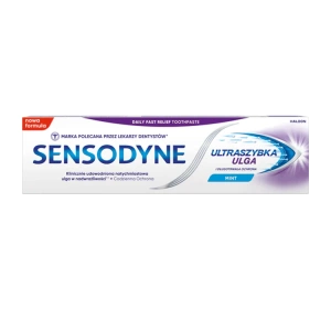 SENSODYNE RAPID RELIEF TOOTHPASTE ULTRA-RAPID RELIEF HYPERSENSITIVE TEETH 75 ML