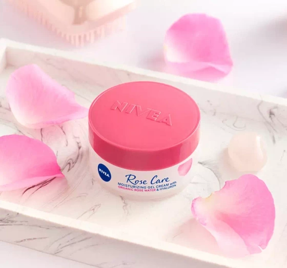 NIVEA ROSE TOUCH MOISTURIZING GEL CREAM 50ML