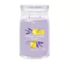 YANKEE CANDLE SIGNATURE SCENTED CANDLE LEMON LAVENDER 567G