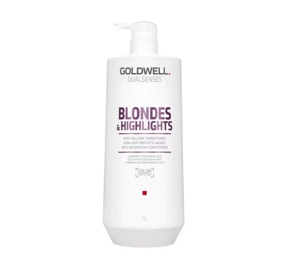 GOLDWELL BLONDES & HIGHLIGHT ANTI-YELLOW CONDITIONER 1000ML