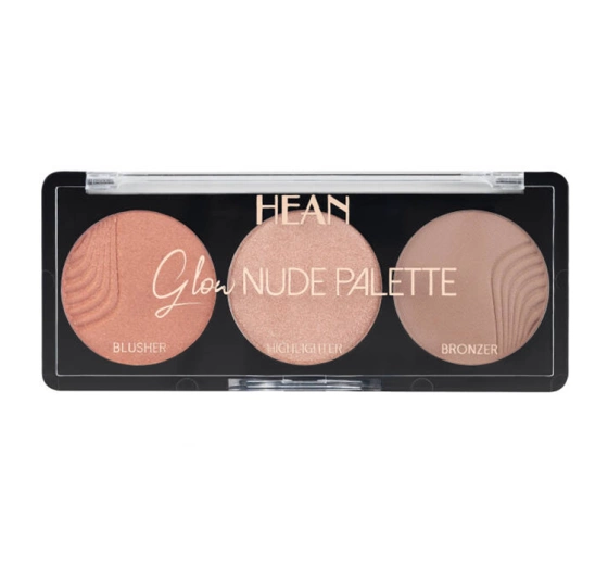 HEAN GLOW NUDE PALETTE FACE PALETTE  3IN1 SUNGLOW 8G 