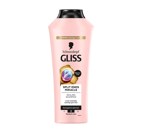 Click on photo to zoom it GLISS SPLIT ENDS MIRACLE SHAMPOO FOR DAMAGED HAIR AND SPLIT ENDS 400ML