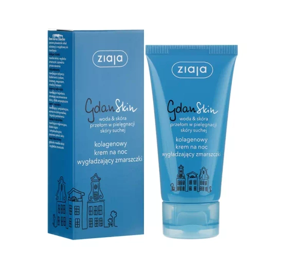 ZIAJA GDANSKIN COLLAGEN NIGHT CREAM 50ML