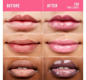 Rimmel Thrill Seeker Lip Gloss with Applicator 150 Pink Candy 10ml