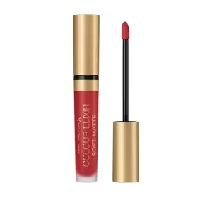 MAX FACTOR COLOUR ELIXIR SOFT MATTE LIQUID LIPSTICK 030 CRUSHED RUBY 4ML