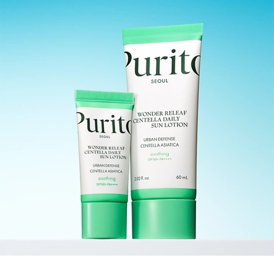 Purito Wonder Releaf Centella Lightweight Facial Sunscreen SPF 50+ 60ml