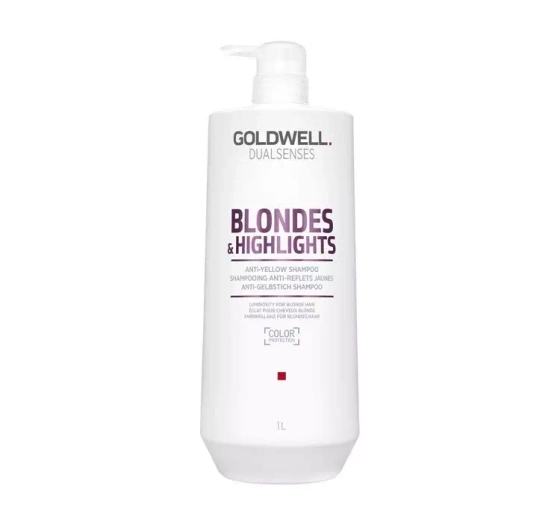 GOLDWELL BLONDES & HIGHLIGHT ANTI-YELLOW SHAMPOO 1000ML