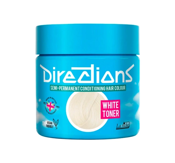 Click on photo to zoom it LA RICHE DIRECTIONS SEMI-PERMANENT HAIR TONER WHITE TONER 88ML