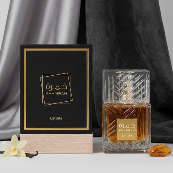 Click on photo to zoom it LATTAFA KHAMRAH EAU DE PARFUM SPRAY 100ML