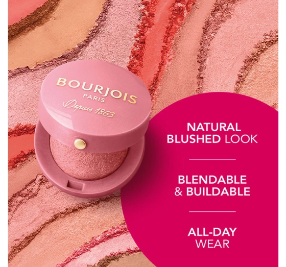 BOURJOIS BAKED BLUSH 03 BRUN CUIVRE