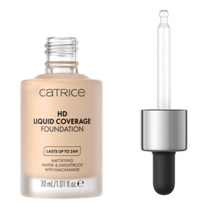 CATRICE HD LIQUID COVERAGE FOUNDATION 010 LIGHT BEIGE 30ML