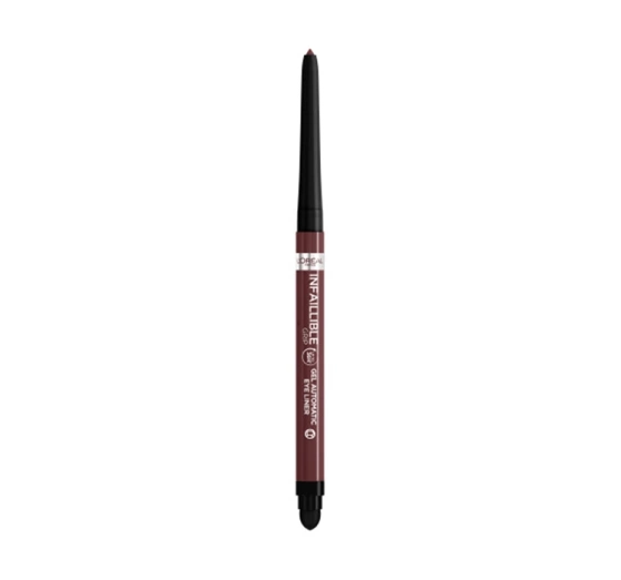 Click on photo to zoom it L'Oréal Paris Infaillible Grip 36 Gel Eye Pencil 013 Velvet Bordeaux 5g
