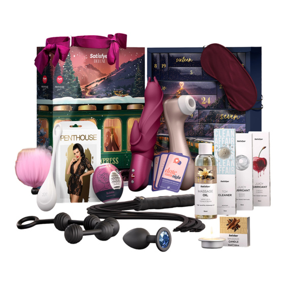 Satisfyer Deluxe Love Express Advent Calendar with Sex Toys