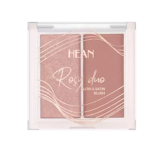 HEAN ROSY DUO CHEEK BLUSH IN TWO SHADES RD5 ROMANTIC 6G