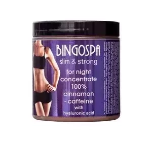 BINGOSPA SLIM & STRONG CYNAMONE-CAFFEINE CONCENTRATE WITH HYALURONIC ACID 250G