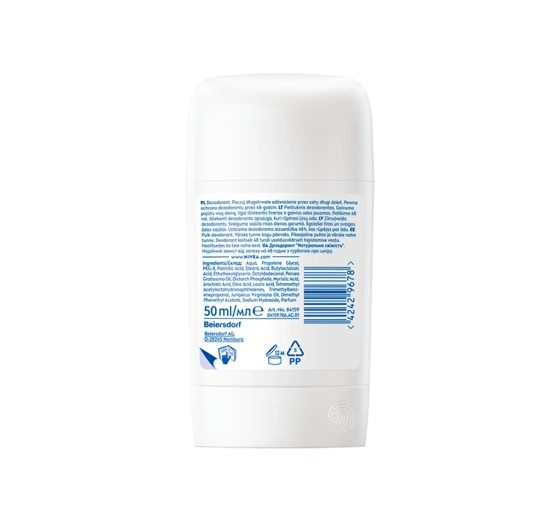 NIVEA FRESH NATURAL ANTIPERSPIRANT STICK 50ML