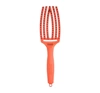 OLIVIA GARDEN FINGERBRUSH COMBO ON THE ROAD HAIR BRUSH ORANGE DREAM