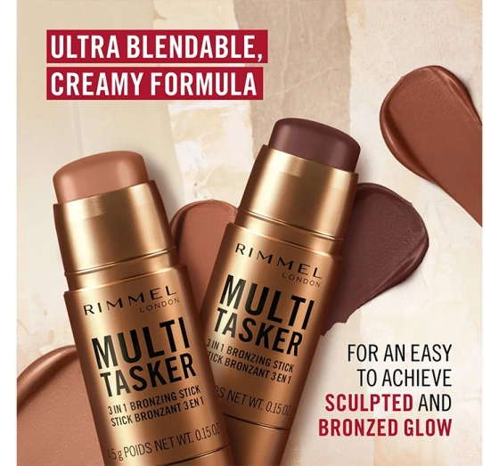 Rimmel Multi Tasker Illuminating Bronzer Stick 003 Tan 4.5g