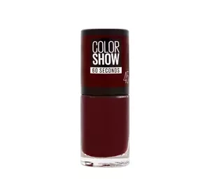 MAYBELLINE COLOR SHOW NAIL LACQUER 60 SECONDS 45 CHERRY ON THE CAKE 6.7ML