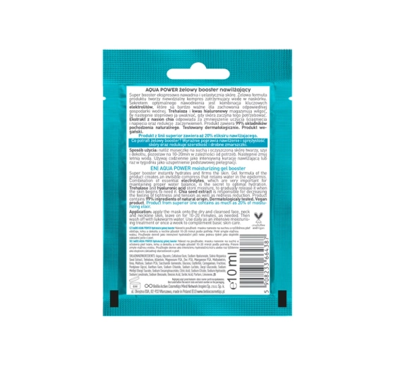 Bebio Aqua Power Express Moisturising Gel Booster 10ml