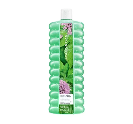 AVON SENSES BUBBLE BATH WATER MINT 1000ML