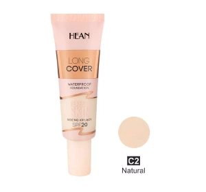 HEAN LONG COVER WATERPROOF FOUNDATION SPF20 C2 NATURAL 25ML