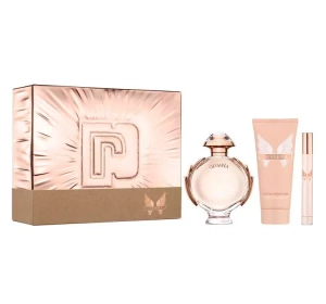 PACO RABANNE OLYMPEA SET EAU DE PARFUM SPRAY 80ML + 10ML + BODY LOTION 100ML