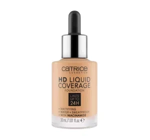 CATRICE HD LIQUID COVERAGE LIQUID FOUNDATION 034 MEDIUM BEIGE 30ML