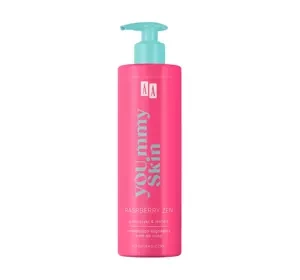 AA YOU.MMY SKIN MOISTURISING-SOOTHING BODY CREAM RASPBERRY ZEN 400ML