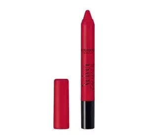 BOURJOIS VELVET THE PENCIL 2IN1 LIPSTICK & CONTOUR 15 ROUGE ES-CARMIN 3G