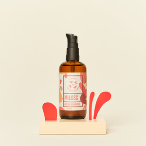 Mydlarnia Cztery Szpaki Love Gift Set Liquid Soap 300ml + Massage Oil 100ml