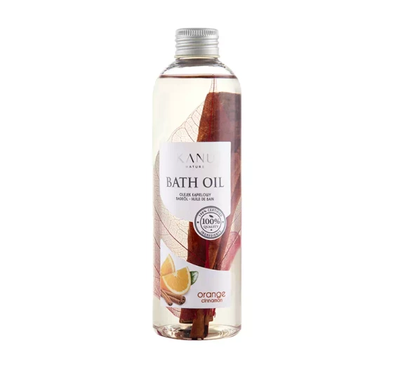 Click on photo to zoom it Kanu Nature Warming Bath Oil Orange with Cinnamon 250ml