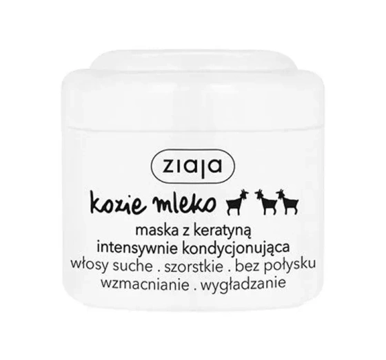 ZIAJA GOAT'S MILK MASK WITH CONDITIONING KERATIN