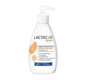 LACTACYD FEMINA EMULSION FOR DAILY INTIMATE HYGIENE WITH A PUMP 200ML