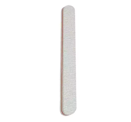 NAIL FILE SANDPAPER DOUBLE SIDED STRAIGHT NAIL FILE LUX ZEBRA 100/180