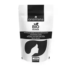 ORIENTANA NATURAL HERBAL DYE HENNA EBONY BLACK 100G