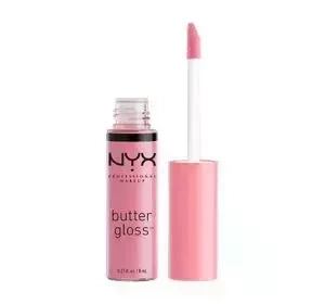 NYX PROFESSIONAL MAKEUP BUTTER GLOS LIP GLOSS 02 ECLAIR 8ML