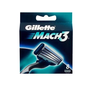GILLETTE MACH3 BLADE REFIILLS 8 PCS