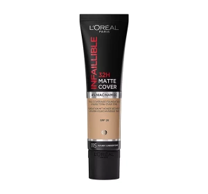 LOREAL INFAILLIBLE 32H MATTE COVER LONG LASTING FACE FOUNDATION 115 30ML