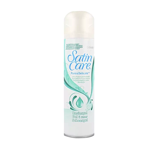 Gillette Satin Care Lavender Touch Shave Gel for Normal Skin 200ml