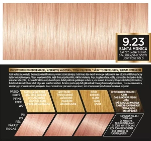 LOREAL RECITAL PREFERENCE PERMANENT HAIR DYE  9.23